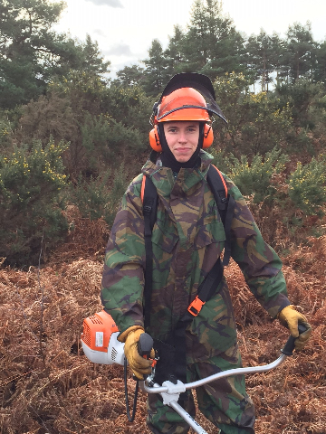 sam manning PPE brushcutter